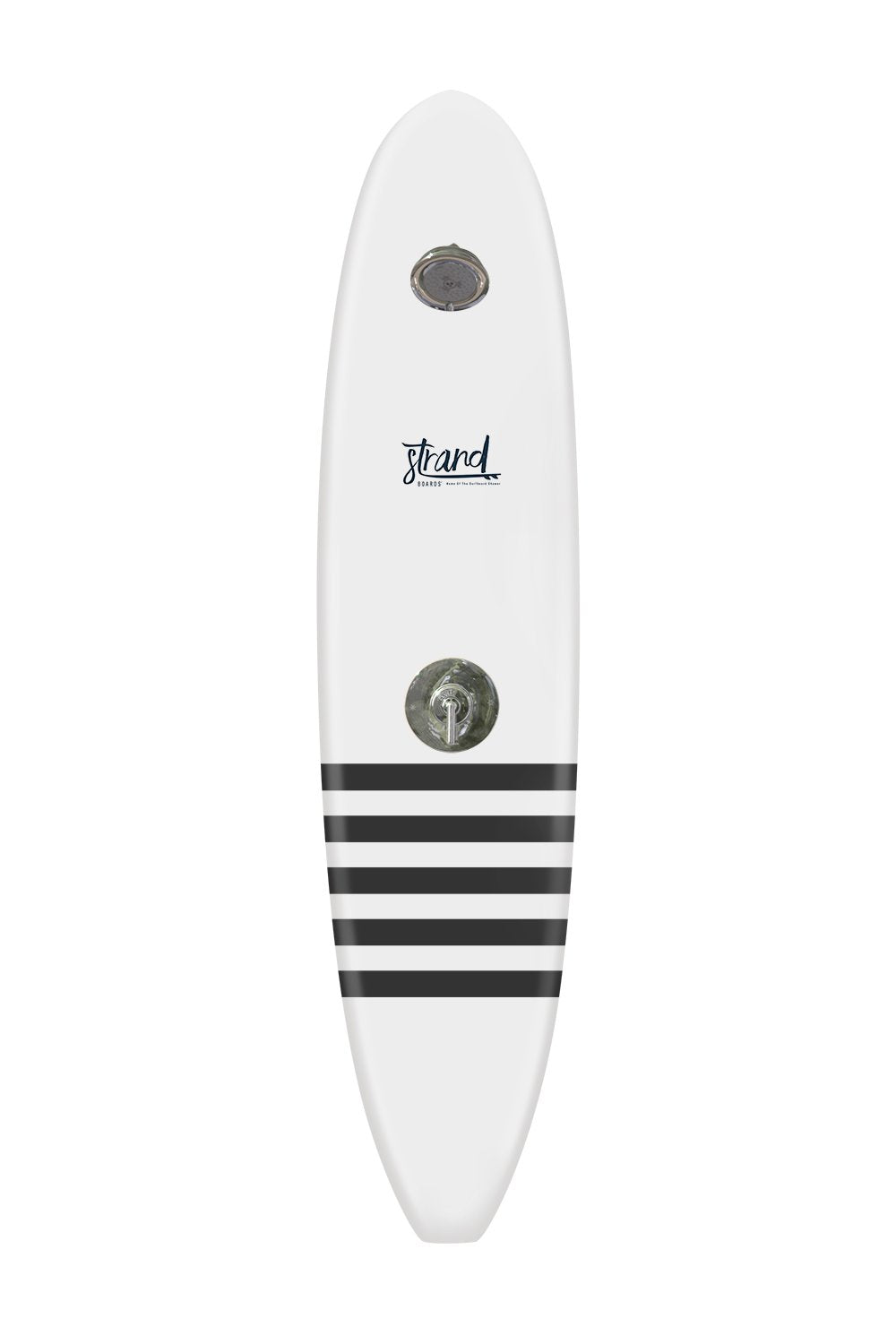 Strand Boards® | Strand Series | La Jolla Surfboard Outdoor Shower | Classic Component | Grey Dark Grey