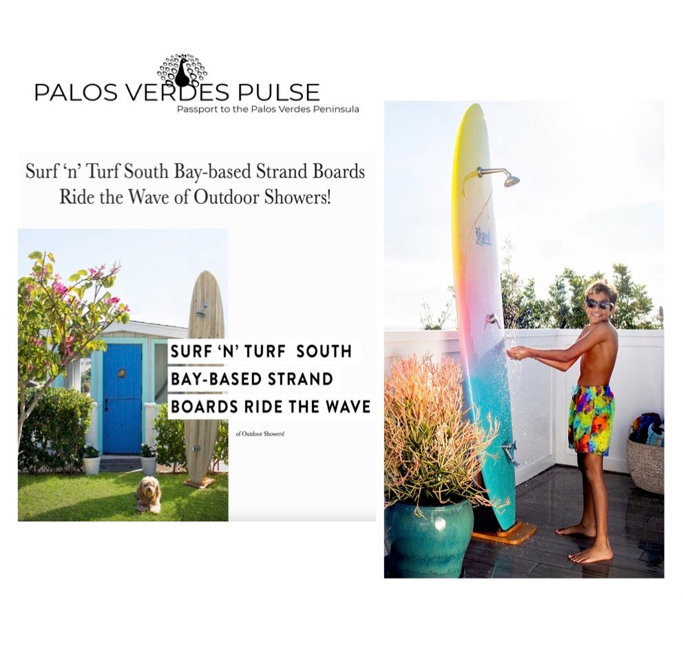 Strand Boards mentioned in Palos Verdes Pulse lifestyle magazine.
