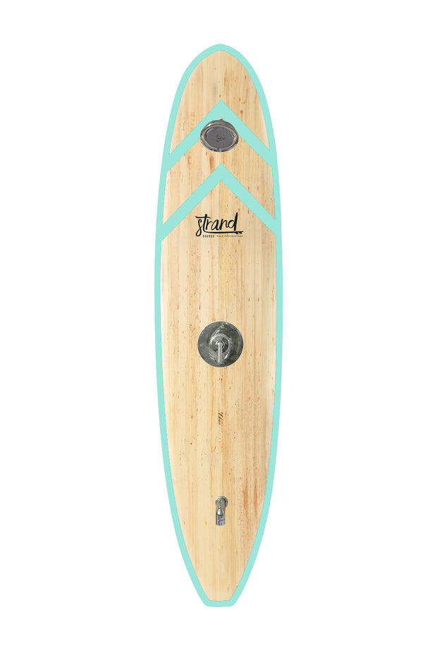 Strand Boards® | Strand Series | Fiji Surfboard Outdoor Shower | Elite Component | Seafoam