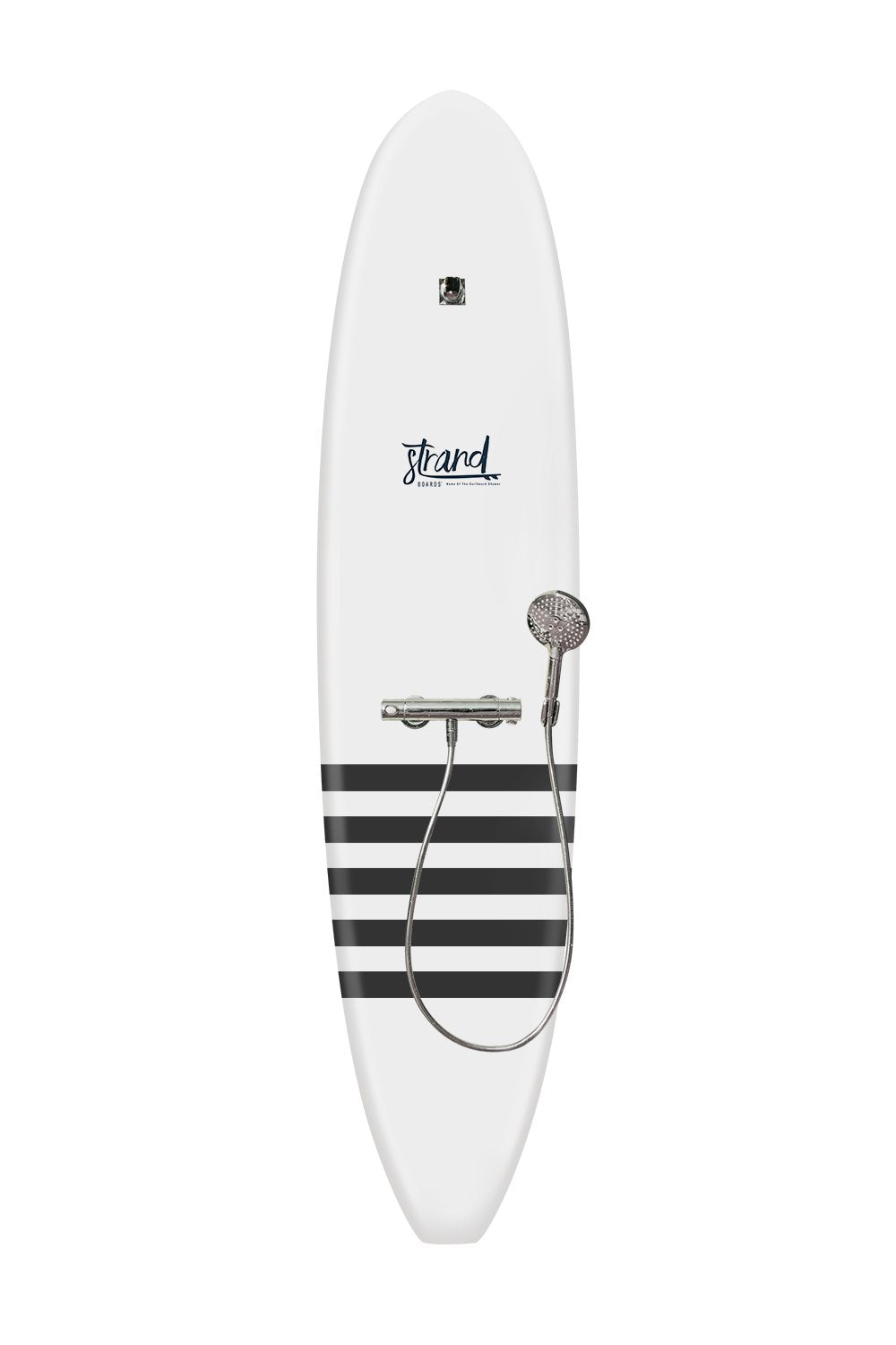 Strand Boards® | Strand Series | La Jolla Surfboard Outdoor Shower | Beach Component | Grey Dark Grey