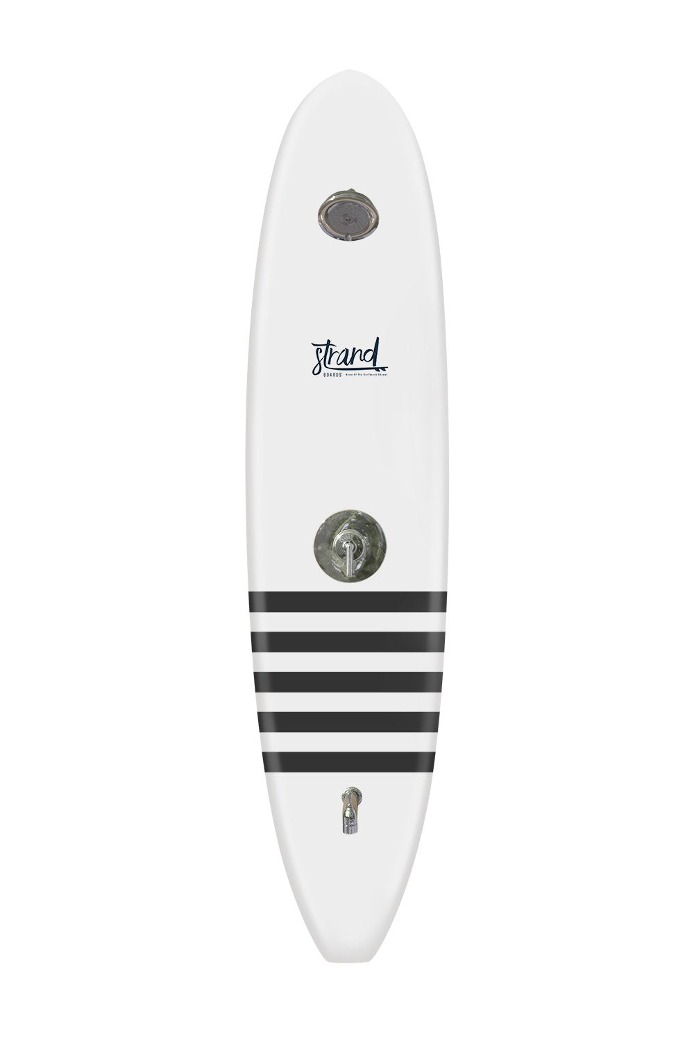 Strand Boards® | Strand Series | La Jolla Surfboard Outdoor Shower | Elite Component | Grey Dark Grey