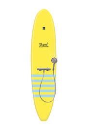 Strand Boards® | Strand Series | La Jolla Surfboard Outdoor Shower | Beach Component | Yellow Blue
