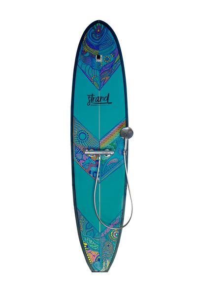 Strand Boards® | Strand Series | Limited Edition Art Surfboard Outdoor Shower | Sole Component | Structure Mount