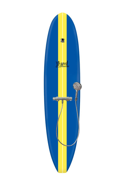 Strand Boards® | Strand Series | Laguna - Royal Blue Surfboard Outdoor Shower | Beach Component
