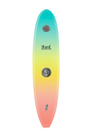 Strand Boards® | Strand Series | Varna Outdoor Surfboard Shower in Turquoise, Yellow, Flamingo | Elite Component 