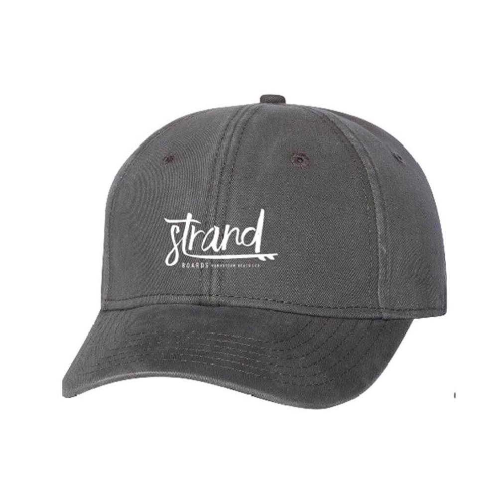 Strand Boards® | Trucker Hat - Curved Bill | Grey | Threads